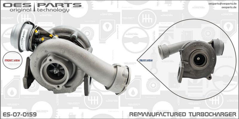 OES PARTS Kompressor,ülelaadimine ES-07-0159